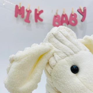 Cừu bông trắng cho bé size 40cm