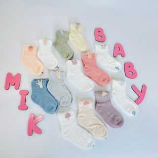 Tất lưới NEMO cho bé sơ sinh, vớ lưới ôm chân không tuột gót, co giãn tốt, Set 3 chiếc