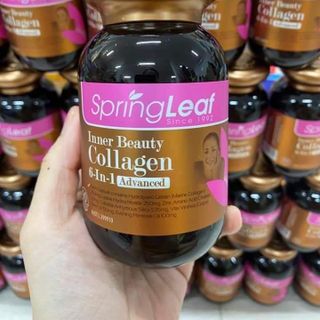 Viên uống Collagen 6 in 1 Spring Leaf Inner Beauty của Úc - lọ 90 viên