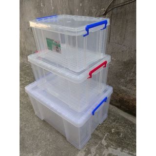 THÙNG NHỰA TRONG CHỮ NHẬT VIỆT NHẬT 25L