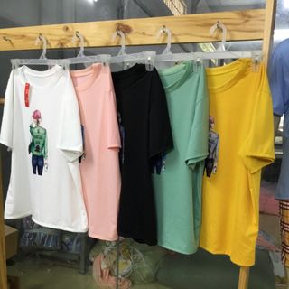 Áo thun nam nữ Freesize oversize giá rẻ hình in