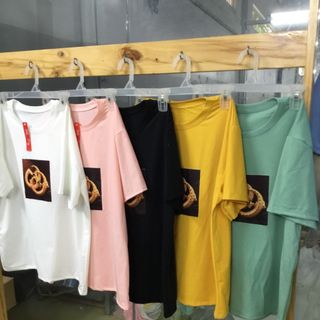 Áo thun nam nữ Freesize oversize giá rẻ in hình dễ mặc