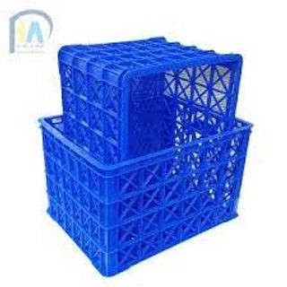 Sóng nhựa rổ nhựa thùng nhựa có bánh xe Việt Nhật 5052 77x50x45 cm