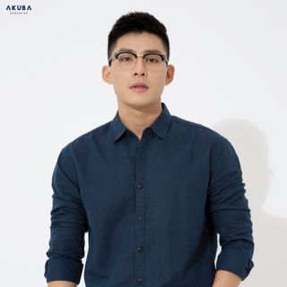ÁO SƠ MI TAY DÀI AKUBA 02B474