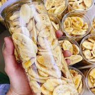 Chuối sấy gòn- Hủ pét 930ml - 300g