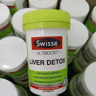 Viên uống thải độc Gan Swisse Liver Detox Úc 200 viên giá sỉ