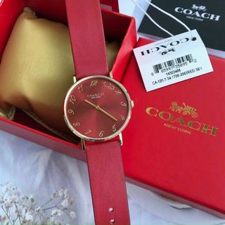 ĐỒNG HỒ COACH NỮ ĐỎ CAO CẤP SALE SỐC