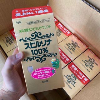 Tảo xoắn Spirullina Nhật Bản 2200 viên date 2024 trở đi