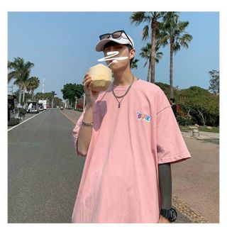 Áo unisex tay lỡ form rộng cá tính vải bao mát