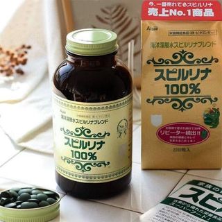 Tảo xoắn Spirullina Nhật Bản 2200 viên date 2024 trở đi