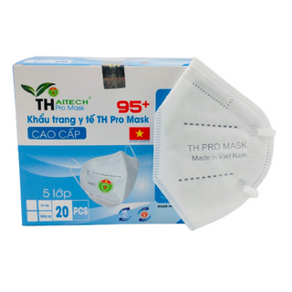 KHẨU TRANG Y TẾ TH PRO MASK 95+ NGƯỜI LỚN