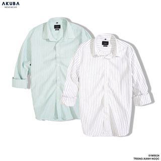 ÁO SƠ MI TAY DÀI AKUBA 01M5024