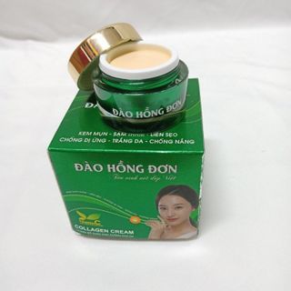 KEM ĐÀO HỒNG ĐƠN XANH LÁ: MỤN - SẠM THÂM - LIỀN SẸO - CHỐNG DI ỨNG - TRẮNG DA - CHỐNG NẮNG