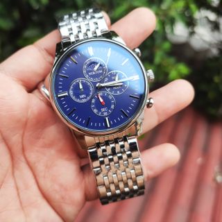 ĐỒNG HỒ NAM THẠCH ANH DÂY THÉP KHÔNG GỈ NEKTOM