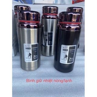 Bình giữ nhiệt nóng lạnh có nắp lọc trà chất liệu Inox 304 không gỉ loại 1500ml
