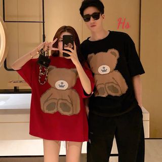 Áo Phông Gấu Nâu Unisex