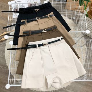 Short vải l kèm belt, chất vải dày xịn đẹp . Hàng Qc chuẩn bán giá sỉ