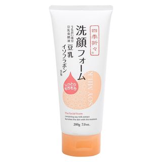 Sữa rửa mặt trắng da mềm mịn chiết xuất đậu nành Soy Milk The Facial Foam 200g Nhật Bản