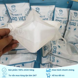Khẩu Trang 4D KF94 SAO VIỆT Chống Bụi Mịn Và Kháng Khuẩn