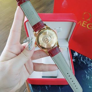 ĐỒNG HỒ OMEGA NAM DÂY DA TRUNG CẤP