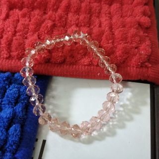 Chuỗi vòng tay chuỗi đeo tay mẫu mới hồng nhạt