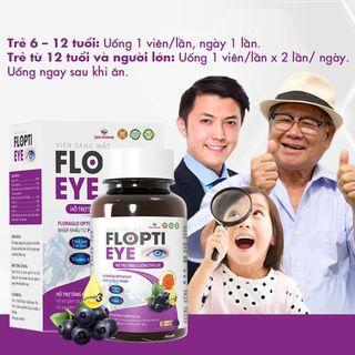 VIÊN UỐNG SÁNG MẮT FLOPTI EYE - DÂN KHANG