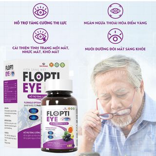 VIÊN UỐNG SÁNG MẮT FLOPTI EYE - DÂN KHANG