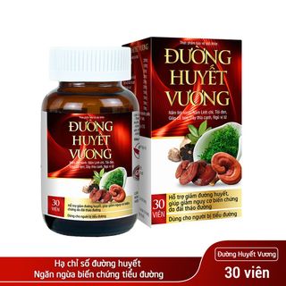 VIÊN UỐNG GIẢM ĐƯỜNG HUYẾT - ĐƯỜNG HUYẾT VƯƠNG