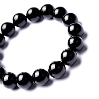 Chuỗi đeo tay mẫu đá đen 10li