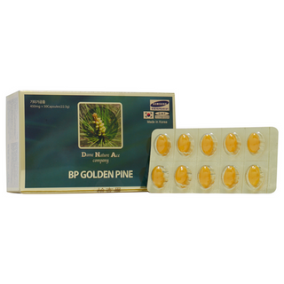 TINH DẦU THÔNG ĐỎ BP GOLDEN PINE - HANKOOK ANDERSON - HỘP 50 VIÊN