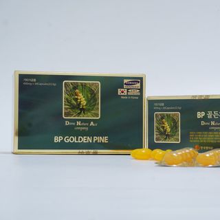 TINH DẦU THÔNG ĐỎ BP GOLDEN PINE - HANKOOK ANDERSON - HỘP 50 VIÊN