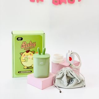 Máy hâm sữa cầm tay Jiffi chính hãng, bảo hành 12 tháng, giữ nhiệt 24 tiếng