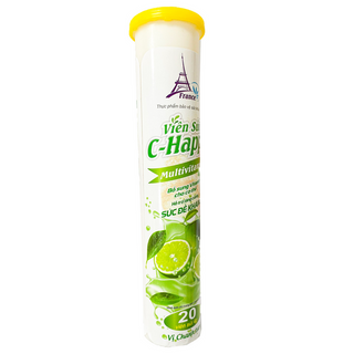 VIÊN SỦI VITAMIN C HAPPY MULTIVITAMIN - PHÁP EFFIEL