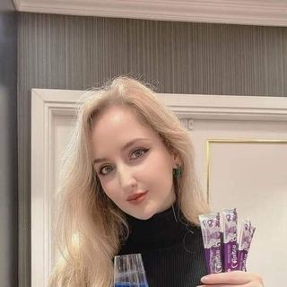 Nước uống collagen hoa đậu biếc măng cục