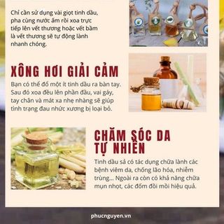 TINH DẦU SẢ CHANH 50ML