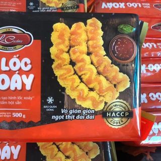 Xúc xích lốc xoáy tẩm bột 500gr