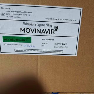 Movinavir thuốc trị covid