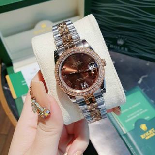 ĐỒNG HỒ ROLEXX CƠ NỮ CAO CẤP NIỀNG ĐÁ