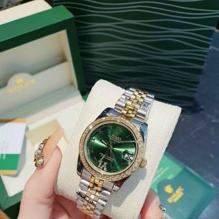 ĐỒNG HỒ ROLEXX CƠ NỮ CAO CẤP NIỀNG ĐÁ