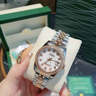 ĐỒNG HỒ ROLEXX CƠ NỮ CAO CẤP NIỀNG ĐÁ