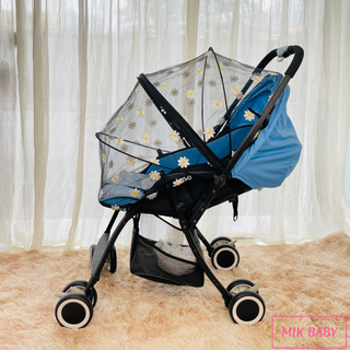 Màn chùm xe đẩy chống côn trùng- siêu đẹp-made in Korea