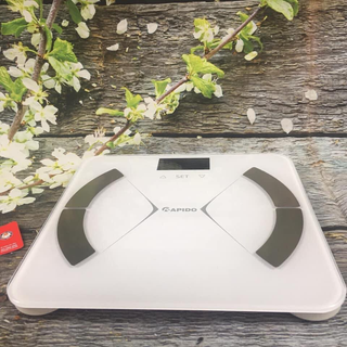 Cân sức khỏe thông minh Rapido RSB01-S (Có bluetooth) trắng