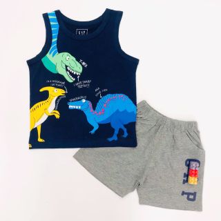 Bộ thun ba lỗ bé trai size 1-7