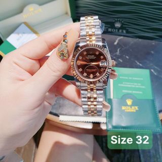 ĐỒNG HỒ ROLEXX CƠ COUPLE NIỀNG TRƠN CAO CẤP
