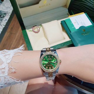 ĐỒNG HỒ ROLEXX VIỀN ĐÁ COUPLE CAO CẤP