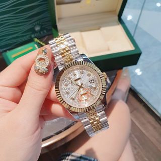ĐỒNG HỒ ROLEXX COUPLE MẶT VI TÍNH CAO CẤP