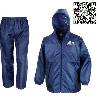 ÁO MƯA BỘ CHỐNG THẤM NƯỚC - WATERPROOF AND DURABLE ATTACHED HOOD RAIN COAT SUIT