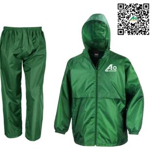 ÁO MƯA BỘ CHỐNG THẤM NƯỚC - WATERPROOF AND DURABLE ATTACHED HOOD RAIN COAT SUIT