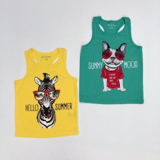 Áo thun ba lỗ Geejay bé trai
