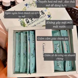 Thạch Hỗ Trợ Giảm Cân, Thải Mỡ Gonlon Carat Prebiotic Jelly